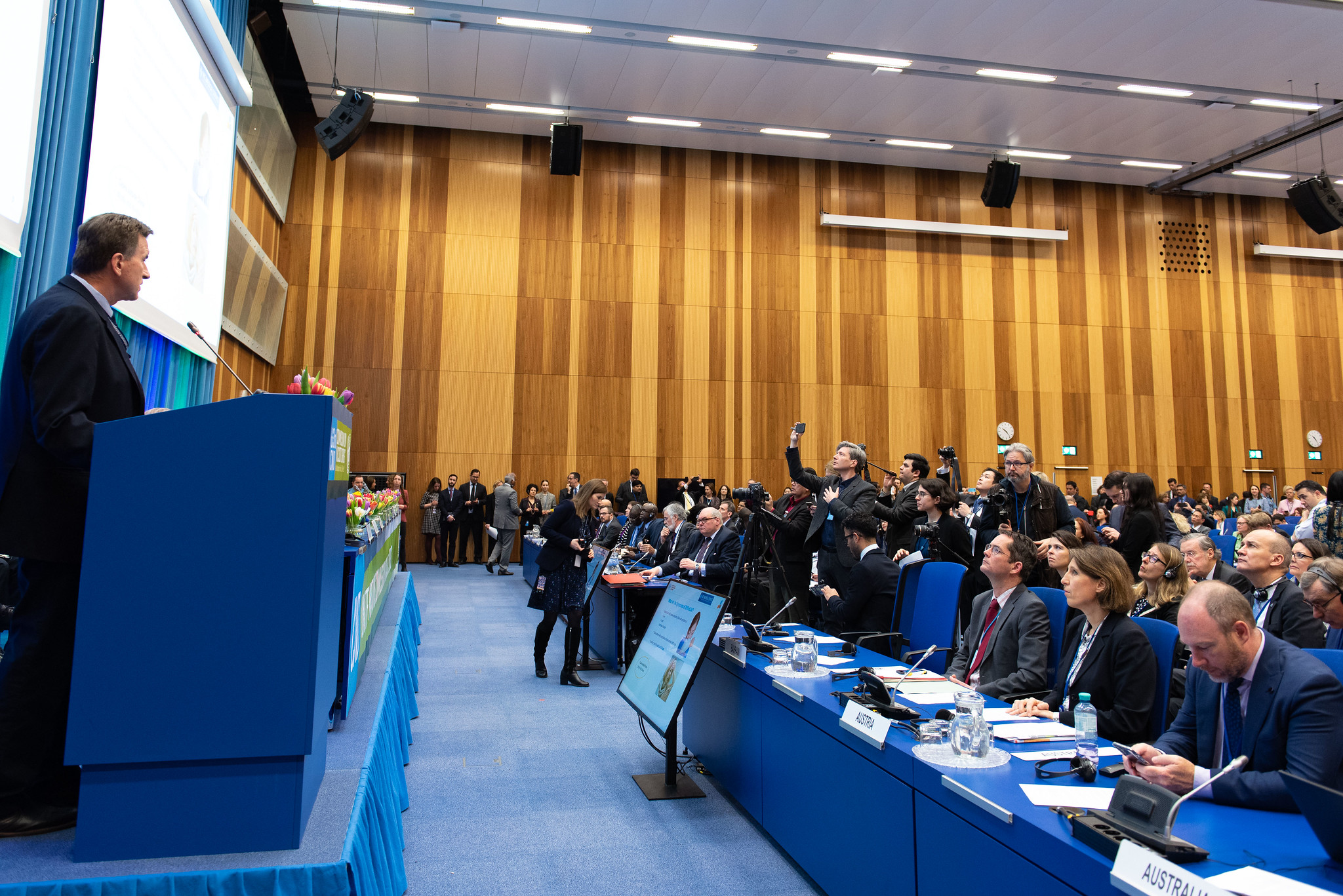 63rd session of the Commission on Narcotic Drugs. Photo: UNIS Vienna/Nikoleta Haffar