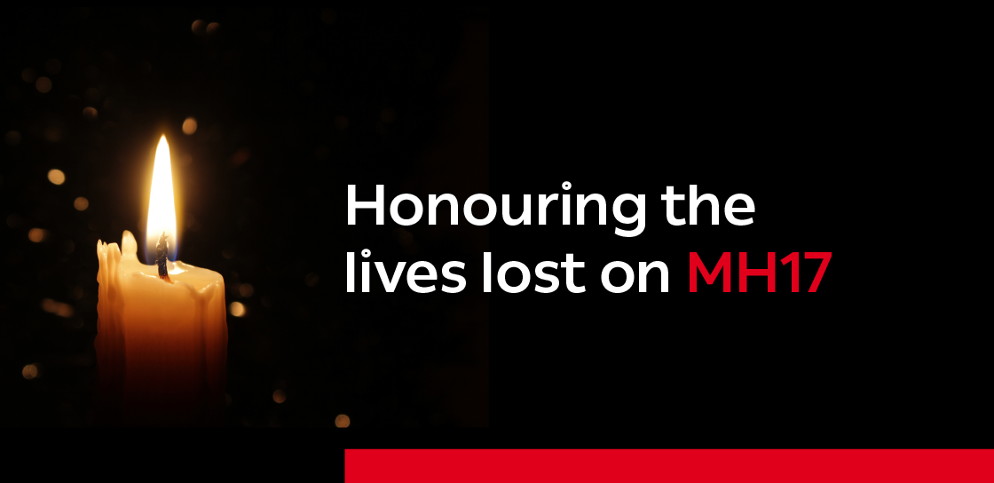 Honouring the lives lost on MH17