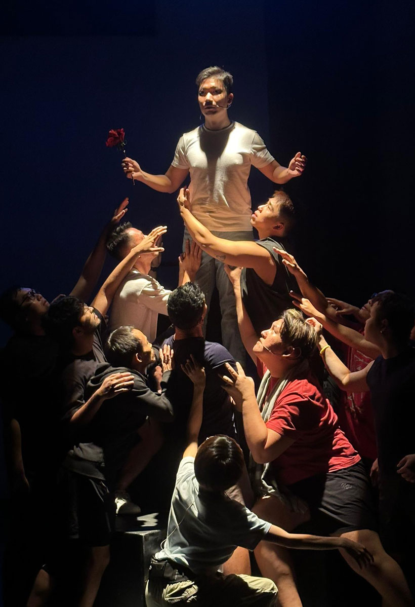 Life is… Musical in Kuala Lumpur on 7 December as part of Amir’s project “Protest to Perform”. 
