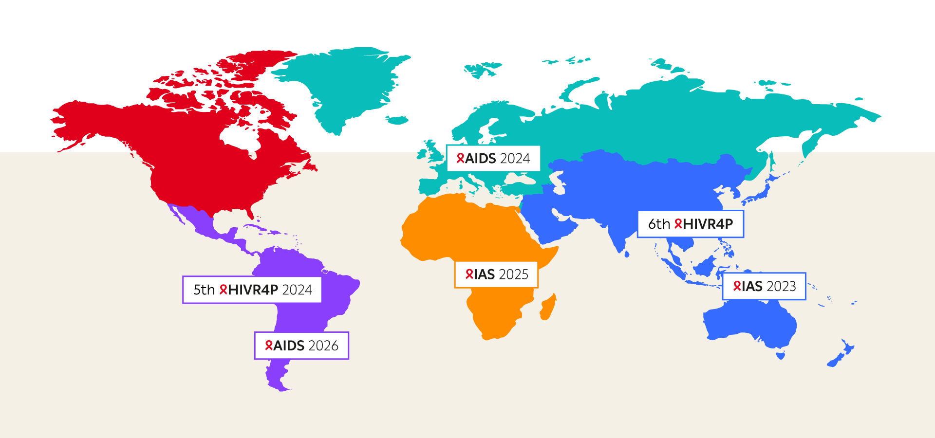 Conference rotation map